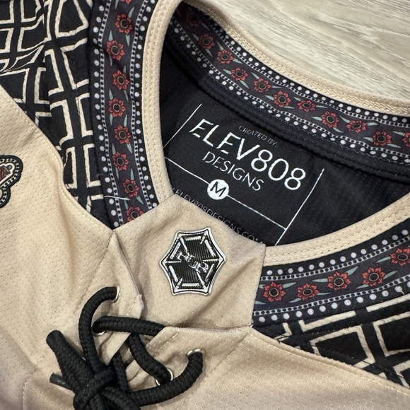 Elev808 Designs Festival Hockey Jersey Medium Tattoo Art Rave Streetwear - Picture 4 of 5